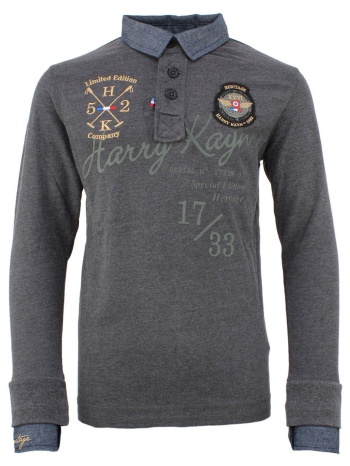 πόλο με μακριά μανίκια harry kayn polo manches longues σε προσφορά