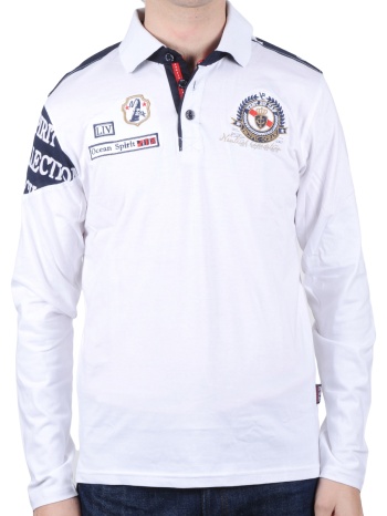 πόλο με μακριά μανίκια vent du cap polo manches longues σε προσφορά