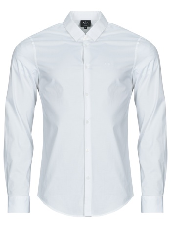 πουκάμισο με μακριά μανίκια armani exchange 8nzc31