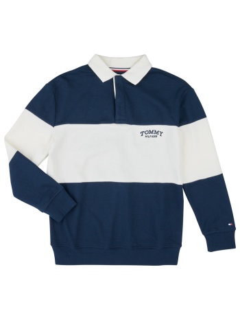 πόλο με μακριά μανίκια tommy hilfiger colourblock polo ls