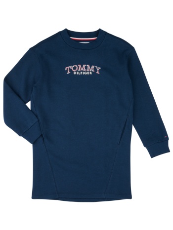 κοντά φορέματα tommy hilfiger tommy puff flower hwk dress ls