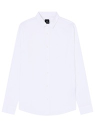 πουκάμισο με μακριά μανίκια eax 8nzc31 zn28z |