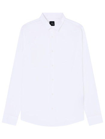 πουκάμισο με μακριά μανίκια eax 8nzc31 zn28z |