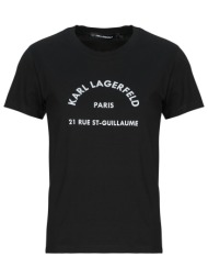 t-shirt με κοντά μανίκια karl lagerfeld rsg glitter petite t-shirt