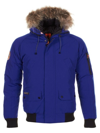 παρκά peak mountain parka de ski vraie fourrure homme caloz σε προσφορά