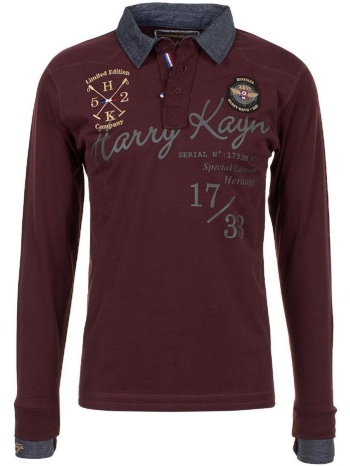 πόλο με μακριά μανίκια harry kayn polo manches longues σε προσφορά