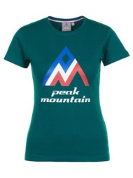 t-shirt με κοντά μανίκια peak mountain t-shirt manches courtes femme acimes |