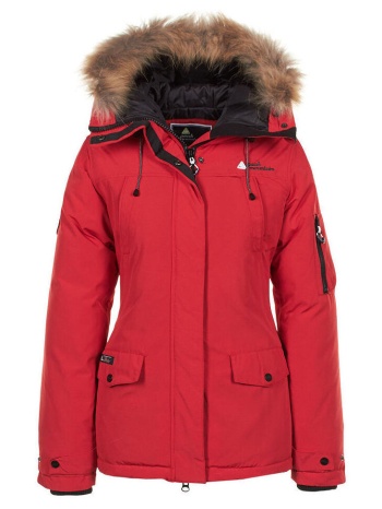 παρκά peak mountain parka de ski avec vraie fourrure femme σε προσφορά