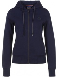 φούτερ peak mountain sweat zippé à capuche femme argentiere |