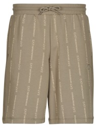 shorts & βερμούδες emporio armani ea7 train graphic bermuda monogram printed