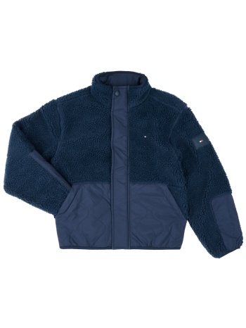 fleece tommy hilfiger quilted bomber