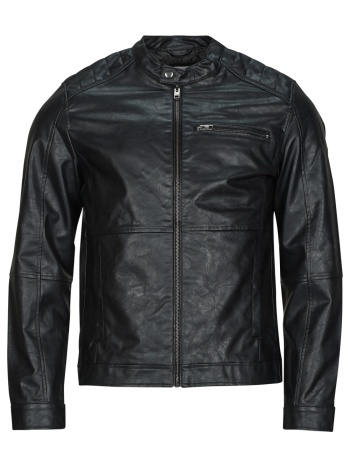 δερμάτινο μπουφάν jack & jones jjedylan pu biker