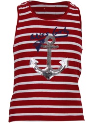 αμάνικα/t-shirts χωρίς μανίκια miss girly débardeur fille fanchon |