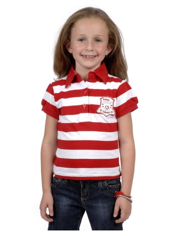 πόλο με κοντά μανίκια miss girly polo fille flaca | σε προσφορά