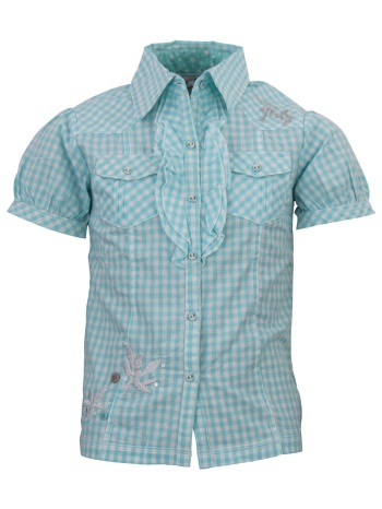 πουκάμισο με κοντά μανίκια srk chemise fille flarlo | σε προσφορά