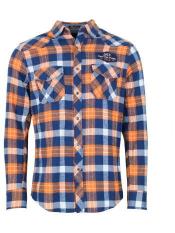 πουκάμισο με κοντά μανίκια srk chemise homme cefly | σε προσφορά