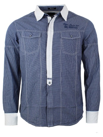 πουκάμισο με κοντά μανίκια srk chemise homme clark | σε προσφορά