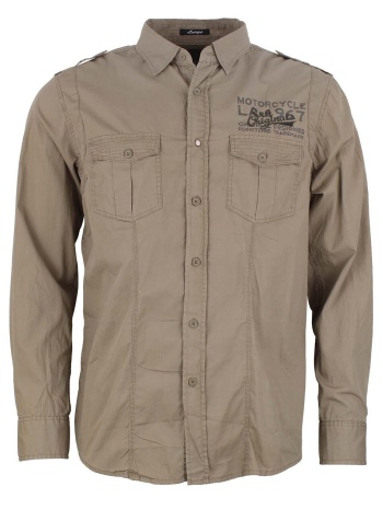 πουκάμισο με κοντά μανίκια srk chemise homme cotrace | σε προσφορά