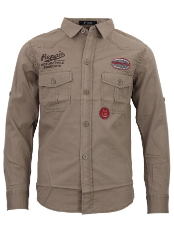 πουκάμισο με κοντά μανίκια srk chemise garçon evonie | σε προσφορά