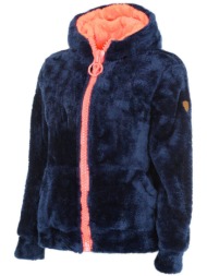 fleece degré celsius blouson polaire à capuche fille fareli |