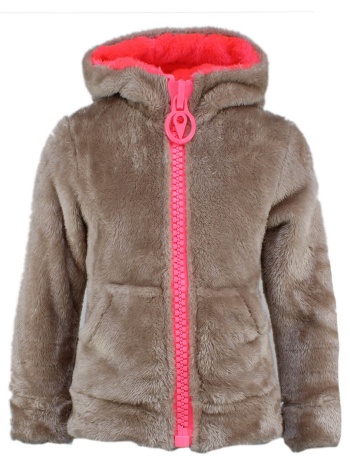 fleece degré celsius blouson polaire à capuche fille fareli σε προσφορά