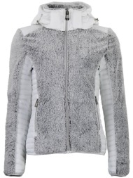 fleece peak mountain blouson polaire femme amarant |