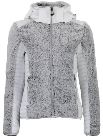 fleece peak mountain blouson polaire femme amarant |