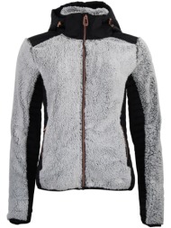 fleece peak mountain blouson polaire femme amarant |