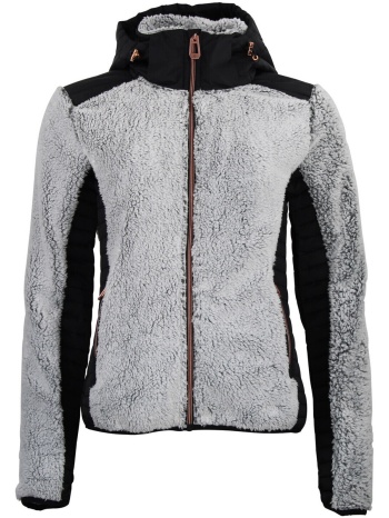 fleece peak mountain blouson polaire femme amarant |