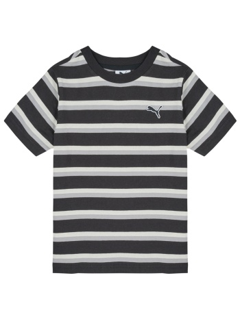 t-shirt με κοντά μανίκια puma ess striped