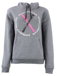 φούτερ peak mountain sweat à capuche femme aconor |