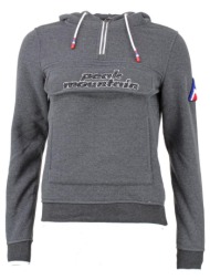φούτερ peak mountain sweat à capuche femme aflow |