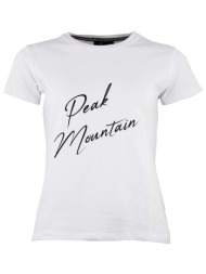 t-shirt με κοντά μανίκια peak mountain t-shirt manches courtes femme atresor |