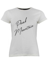 t-shirt με κοντά μανίκια peak mountain t-shirt manches courtes femme atresor |
