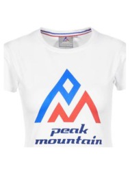 t-shirt με κοντά μανίκια peak mountain t-shirt manches courtes femme acimes |