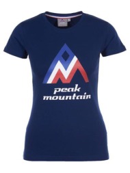 t-shirt με κοντά μανίκια peak mountain t-shirt manches courtes femme acimes |