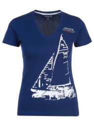 t-shirt με κοντά μανίκια vent du cap t-shirt manches courtes femme adrio |
