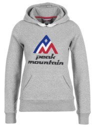 φούτερ peak mountain sweat à capuche femme adriver |