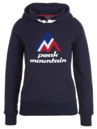 φούτερ peak mountain sweat à capuche femme adriver |