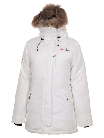 παρκά peak mountain parka de ski avec vraie fourrure femme σε προσφορά