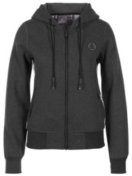 φούτερ peak mountain sweat zippé à capuche femme argentiere |