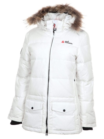 χοντρό μπουφάν peak mountain doudoune de ski vraie fourrure σε προσφορά