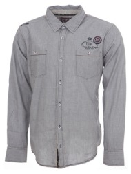 πουκάμισο με μακριά μανίκια vent du cap chemise manches longues homme cloud |