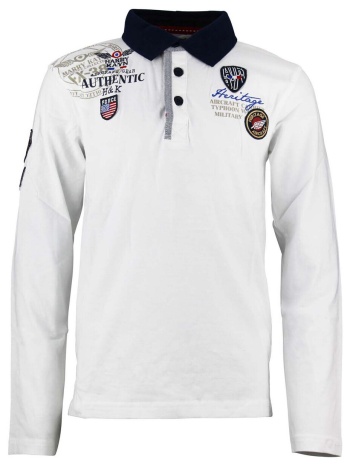 πόλο με μακριά μανίκια harry kayn polo manches longues σε προσφορά