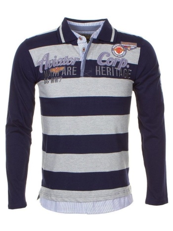 πόλο με μακριά μανίκια harry kayn polo manches longues σε προσφορά