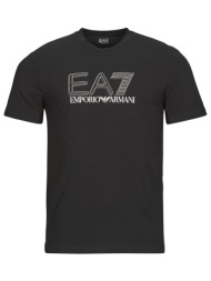t-shirt με κοντά μανίκια emporio armani ea7 train visibility m tee
