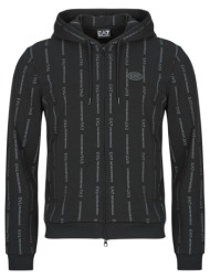φούτερ emporio armani ea7 train graphic series m hoodie fz copl monogram printed
