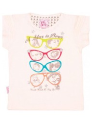 t-shirt με κοντά μανίκια miss girly t-shirt manches courtes fille fistar |