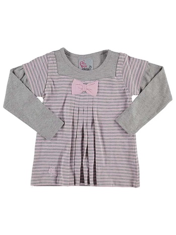 μπλουζάκια με μακριά μανίκια miss girly t-shirt manches σε προσφορά