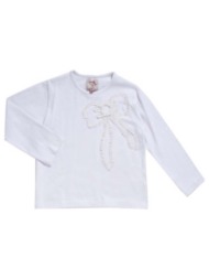 μπλουζάκια με μακριά μανίκια miss girly t-shirt manches longues fille fanion |